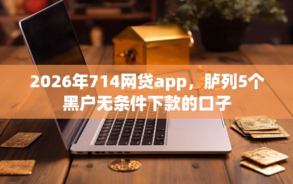 2026年714网贷app,胪列5个黑户无条件下款的口子 2026年714网贷app,胪列5个黑户无条件下款的口子