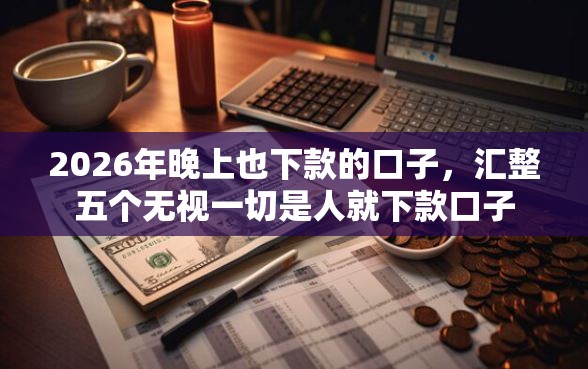 2026年晚上也下款的口子，汇整五个无视一切是人就下款口子