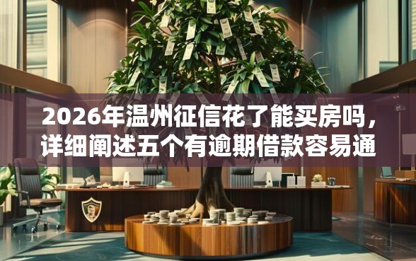 2026年温州征信花了能买房吗，详细阐述五个有逾期借款容易通过的口子