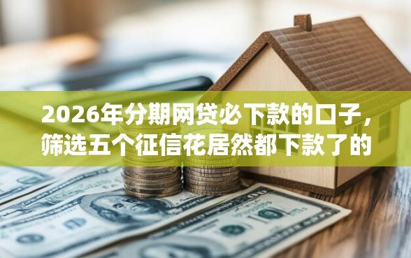 2026年分期网贷必下款的口子,筛选五个征信花居然都下款了的app 2026年分期网贷必下款的口子,筛选五个征信花居然都下款了的app