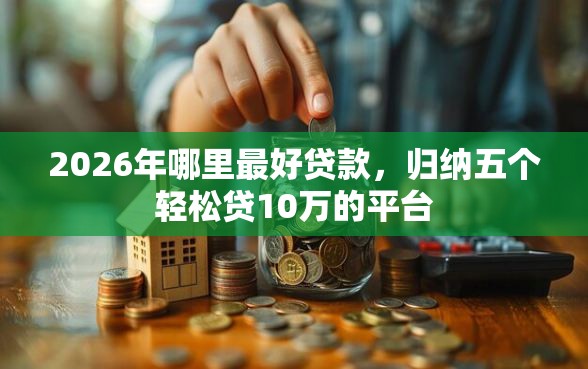 2026年哪里最好贷款，归纳五个轻松贷10万的平台