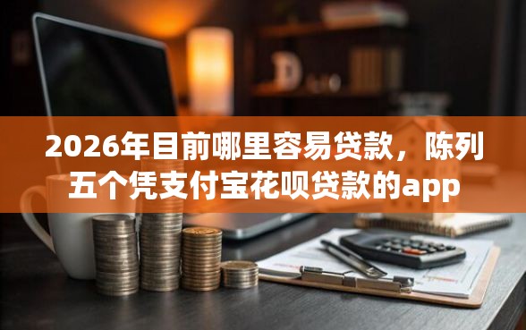 2026年目前哪里容易贷款，陈列五个凭支付宝花呗贷款的app