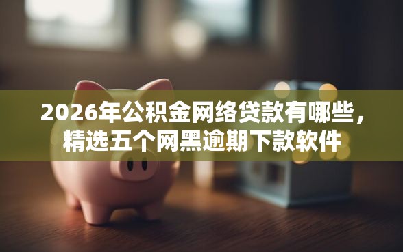 2026年公积金网络贷款有哪些，精选五个网黑逾期下款软件