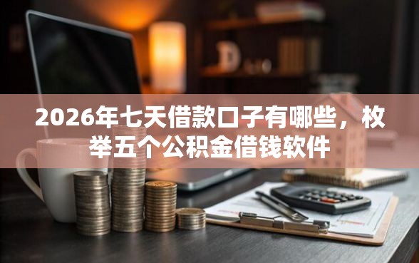 2026年七天借款口子有哪些，枚举五个公积金借钱软件