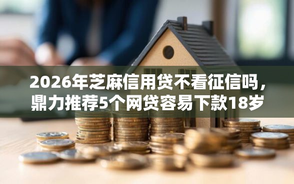 2026年芝麻信用贷不看征信吗，鼎力推荐5个网贷容易下款18岁的软件