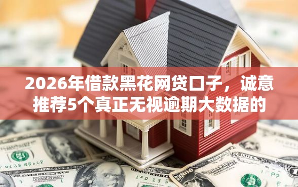 2026年借款黑花网贷口子，诚意推荐5个真正无视逾期大数据的网贷软件