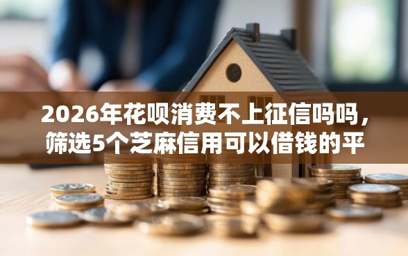 2026年花呗消费不上征信吗吗，筛选5个芝麻信用可以借钱的平台