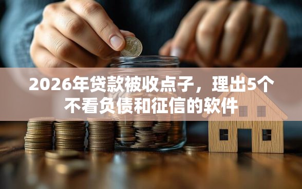 2026年贷款被收点子，理出5个不看负债和征信的软件