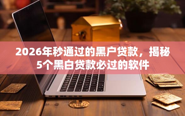 2026年秒通过的黑户贷款，揭秘5个黑白贷款必过的软件