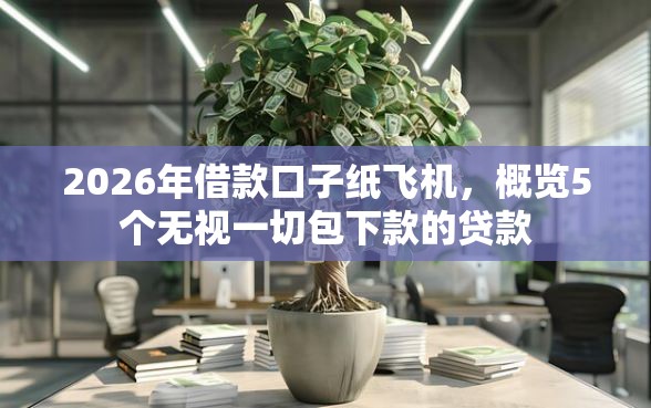 2026年借款口子纸飞机，概览5个无视一切包下款的贷款