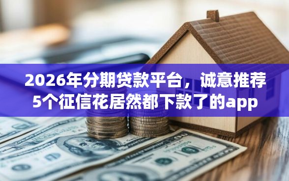 2026年分期贷款平台，诚意推荐5个征信花居然都下款了的app