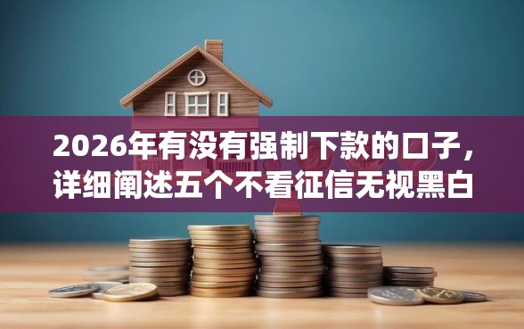 2026年有没有强制下款的口子，详细阐述五个不看征信无视黑白百分百下款网贷app