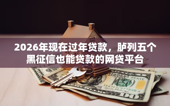2026年现在过年贷款，胪列五个黑征信也能贷款的网贷平台