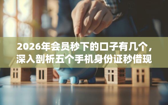 2026年会员秒下的口子有几个，深入剖析五个手机身份证秒借现金的app