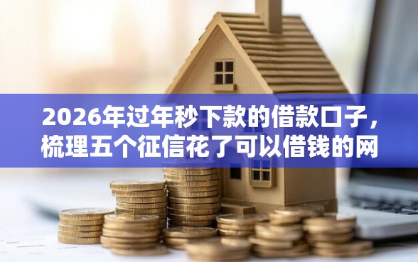 2026年过年秒下款的借款口子，梳理五个征信花了可以借钱的网贷软件