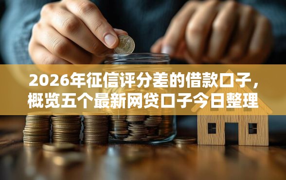 2026年征信评分差的借款口子，概览五个最新网贷口子今日整理这五个平台