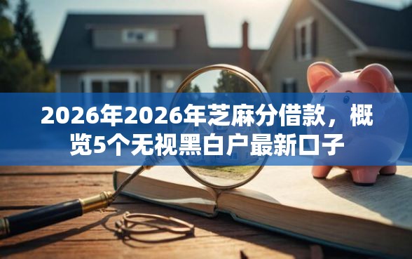 2026年2026年芝麻分借款，概览5个无视黑白户最新口子