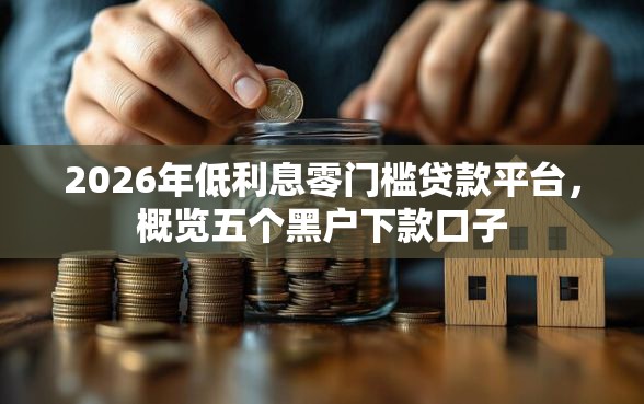 2026年低利息零门槛贷款平台，概览五个黑户下款口子
