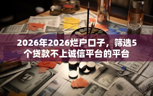 2026年2026烂户口子，筛选5个贷款不上诚信平台的平台