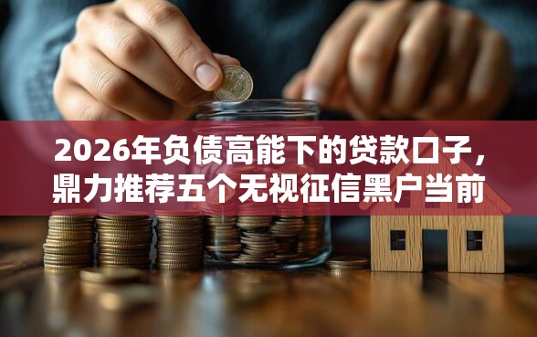 2026年负债高能下的贷款口子，鼎力推荐五个无视征信黑户当前逾期必下款的口子