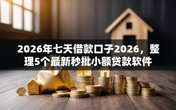 2026年七天借款口子2026,整理5个最新秒批小额贷款软件 2026年七天借款口子2026,整理5个最新秒批小额贷款软件