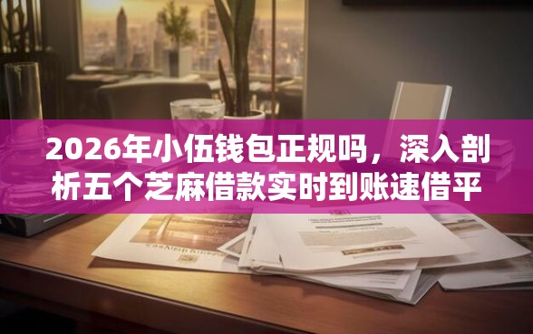 2026年小伍钱包正规吗，深入剖析五个芝麻借款实时到账速借平台