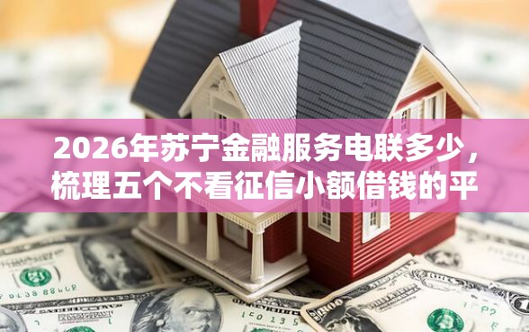 2026年苏宁金融服务电联多少，梳理五个不看征信小额借钱的平台