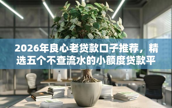 2026年良心老贷款口子推荐，精选五个不查流水的小额度贷款平台