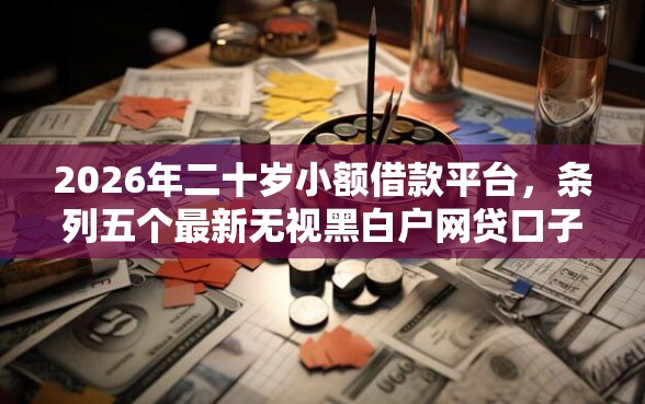 2026年二十岁小额借款平台，条列五个最新无视黑白户网贷口子