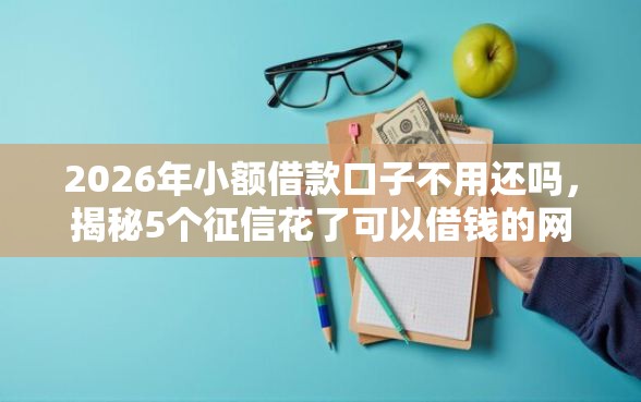 2026年小额借款口子不用还吗，揭秘5个征信花了可以借钱的网贷软件