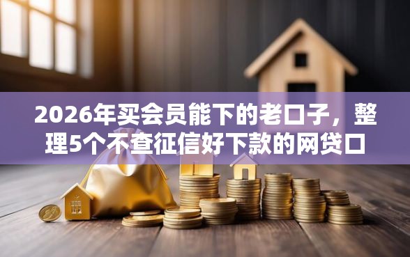 2026年买会员能下的老口子，整理5个不查征信好下款的网贷口子