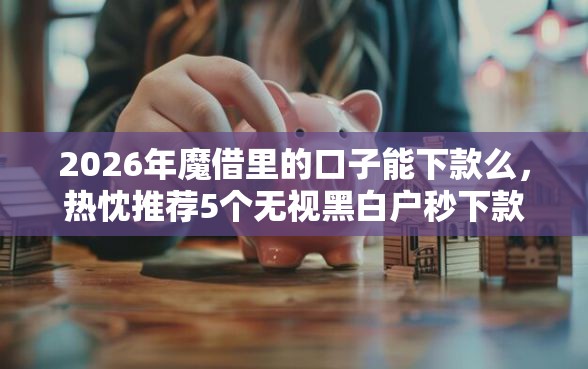 2026年魔借里的口子能下款么，热忱推荐5个无视黑白户秒下款口子平台