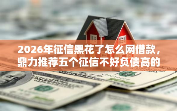 2026年征信黑花了怎么网借款，鼎力推荐五个征信不好负债高的口子