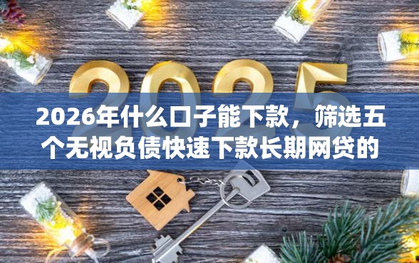 2026年什么口子能下款,筛选五个无视负债快速下款长期网贷的app 2026年什么口子能下款,筛选五个无视负债快速下款长期网贷的app