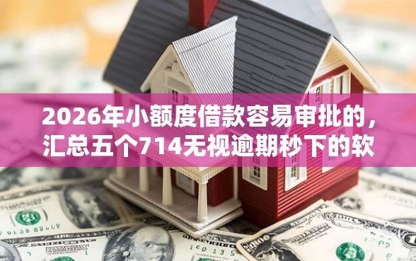 2026年小额度借款容易审批的，汇总五个714无视逾期秒下的软件