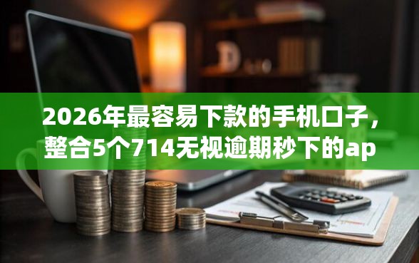 2026年最容易下款的手机口子，整合5个714无视逾期秒下的app