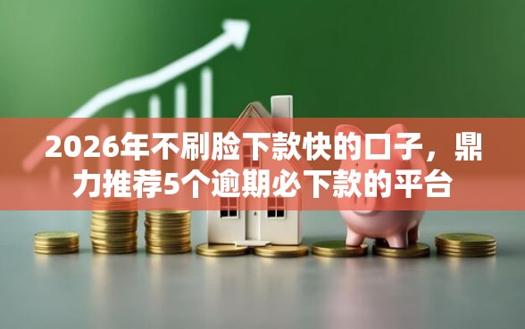 2026年不刷脸下款快的口子,鼎力推荐5个逾期必下款的平台 2026年不刷脸下款快的口子,鼎力推荐5个逾期必下款的平台
