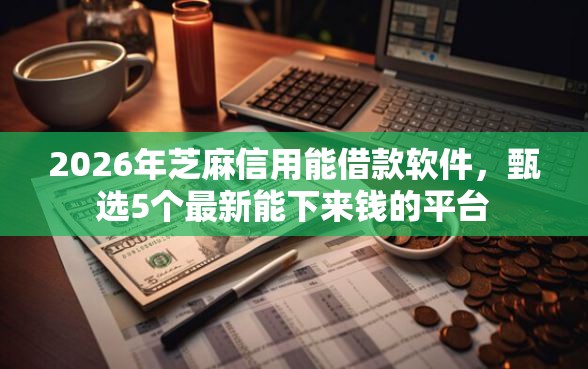 2026年芝麻信用能借款软件，甄选5个最新能下来钱的平台