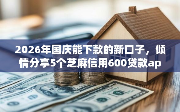 2026年国庆能下款的新口子，倾情分享5个芝麻信用600贷款app