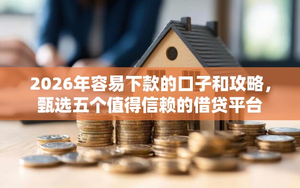 2026年容易下款的口子和攻略，甄选五个值得信赖的借贷平台