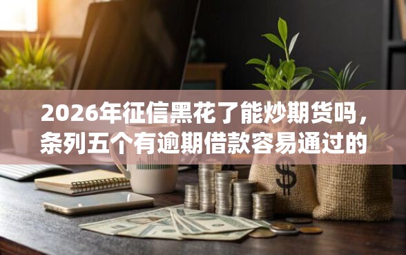 2026年征信黑花了能炒期货吗，条列五个有逾期借款容易通过的app