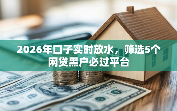 2026年口子实时放水，筛选5个网贷黑户必过平台