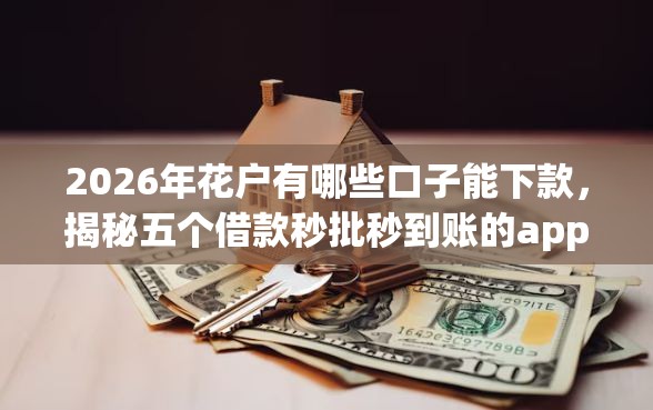 2026年花户有哪些口子能下款，揭秘五个借款秒批秒到账的app