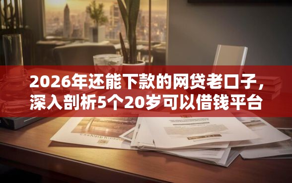 2026年还能下款的网贷老口子,深入剖析5个20岁可以借钱平台不查征信的平台 2026年还能下款的网贷老口子,深入剖析5个20岁可以借钱平台不查征信的平台