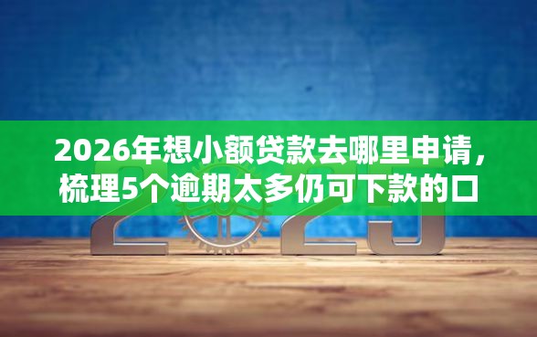 2026年想小额贷款去哪里申请，梳理5个逾期太多仍可下款的口子
