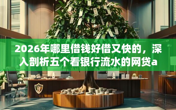 2026年哪里借钱好借又快的，深入剖析五个看银行流水的网贷app