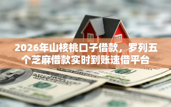 2026年山核桃口子借款，罗列五个芝麻借款实时到账速借平台