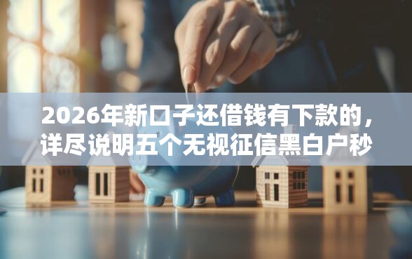 2026年新口子还借钱有下款的，详尽说明五个无视征信黑白户秒下款的贷款