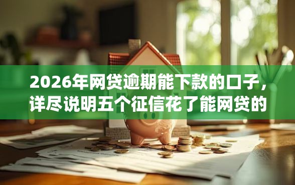 2026年网贷逾期能下款的口子，详尽说明五个征信花了能网贷的app