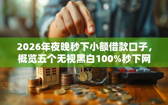 2026年夜晚秒下小额借款口子，概览五个无视黑白100%秒下网贷平台